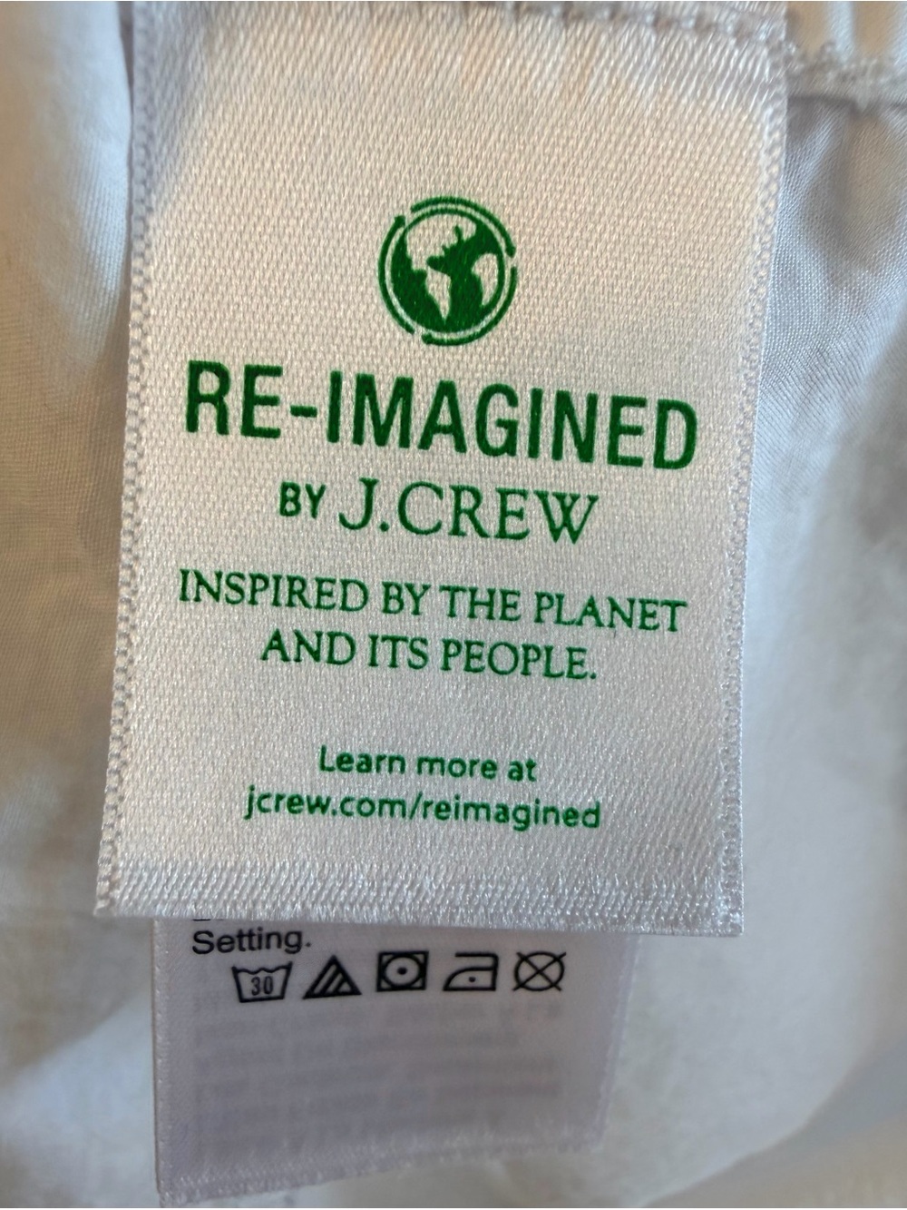 J. Crew White Short-Sleeve Button-Down Camp Shirt - Picture 3 of 5